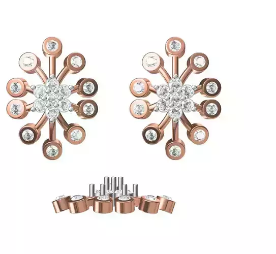 Women Earrings STL JCD Details