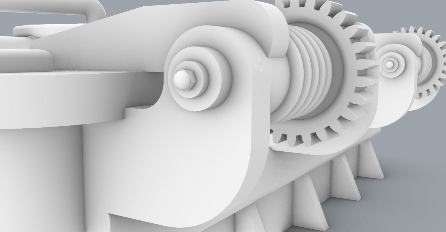 Hatch 1 Low-poly 3D model_12