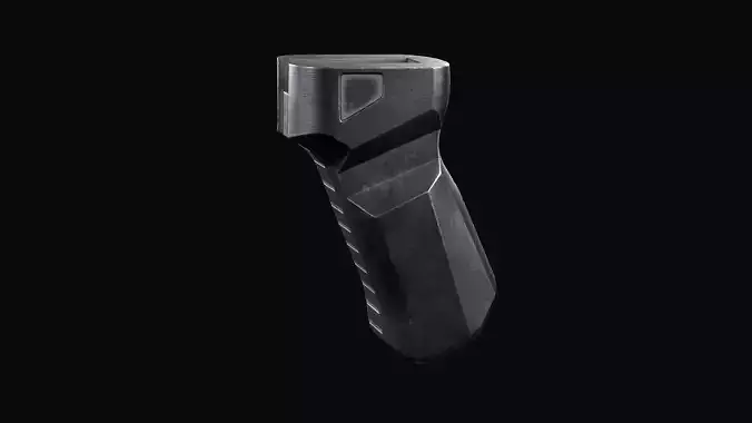 Aeroknox Scorpius pistol grip AK 74 AKM Low-poly 3D model