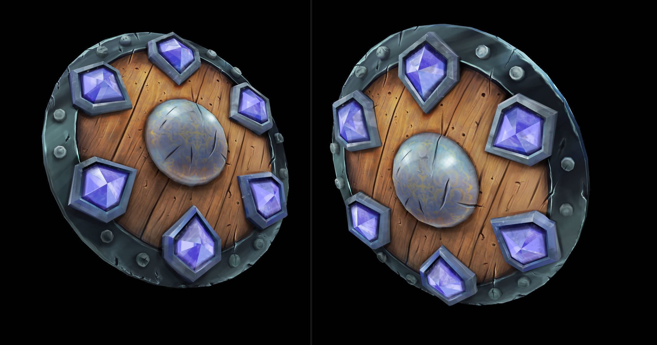 Character low-poly 3d model   dwarf with pickaxe Low-poly 3D model_7