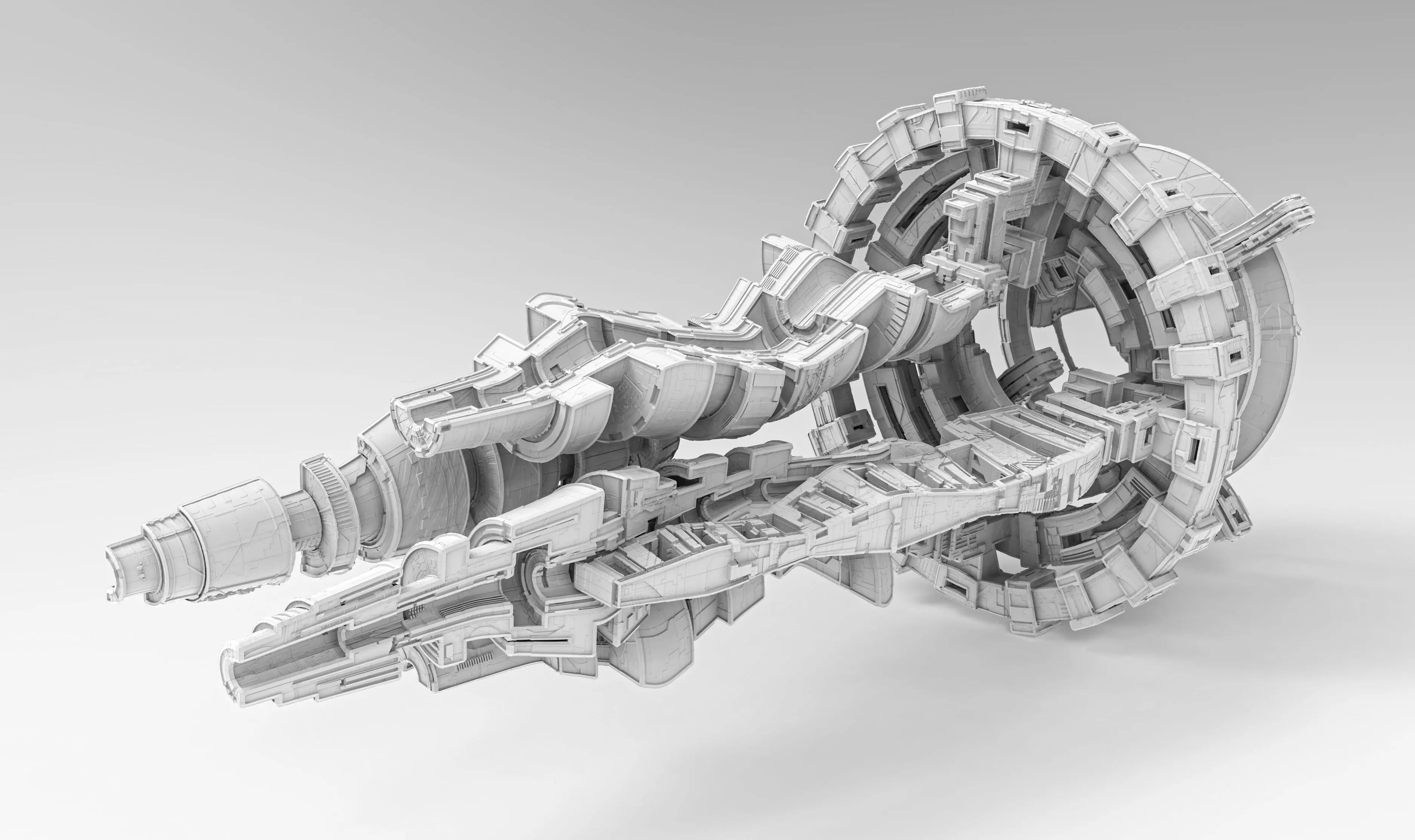 space equipment node 00203 3D model