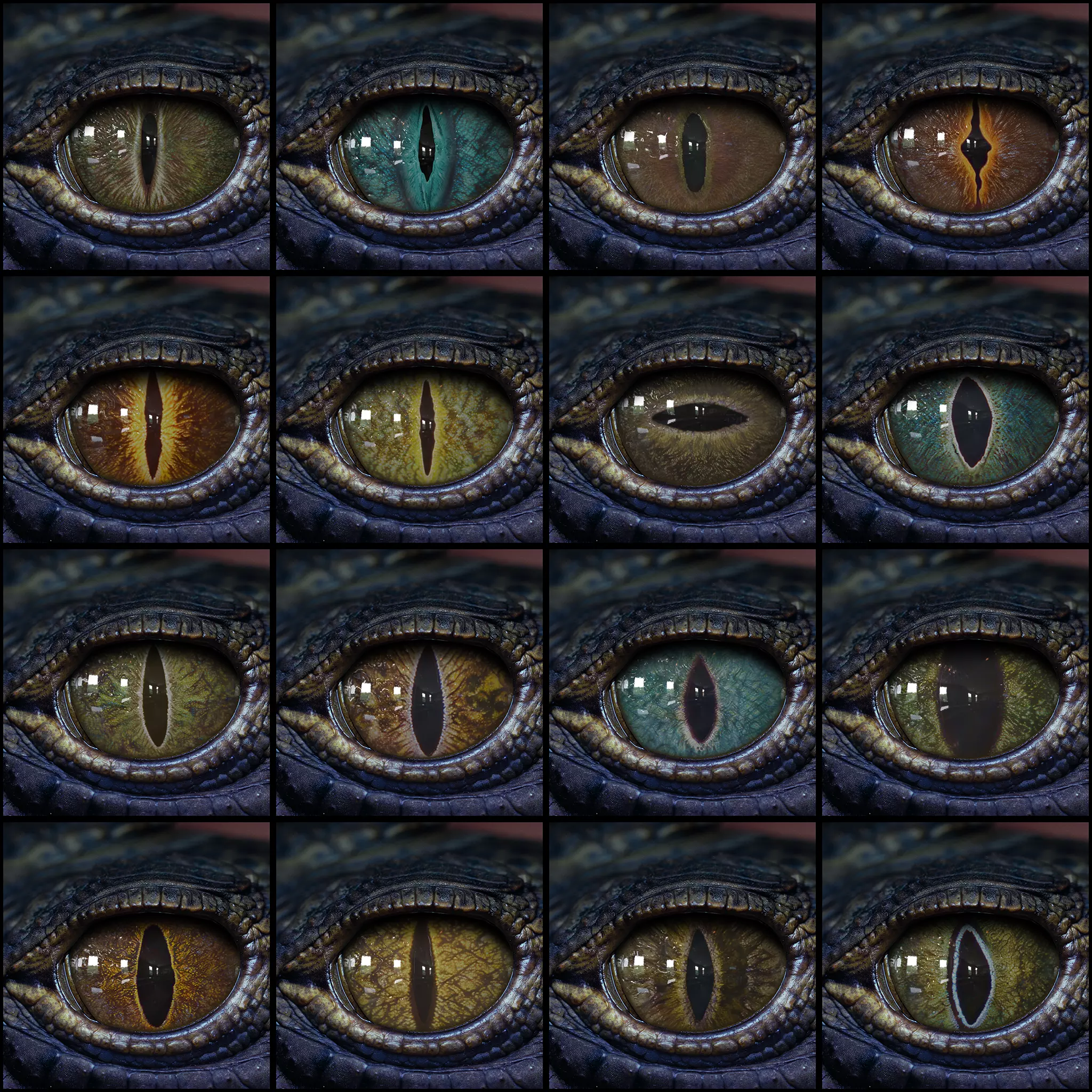 Creature Eyes Vol 08 - PBR Low-poly 3D model_0