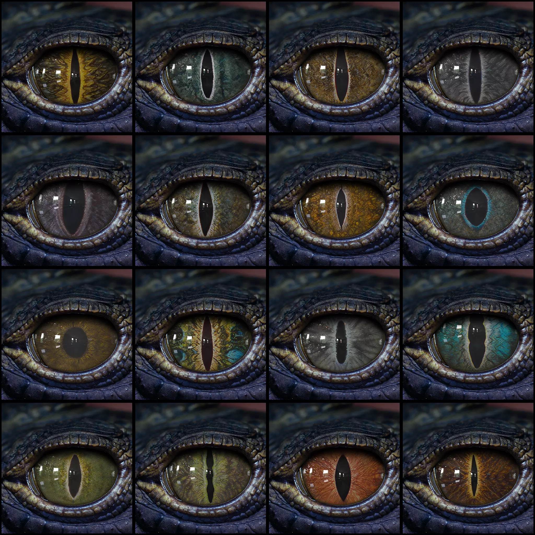 Creature Eyes Vol 09 - PBR Low-poly 3D model_0