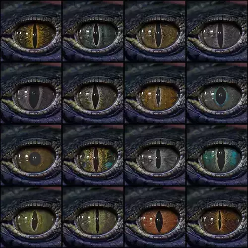 Creature Eyes Vol 09 - PBR