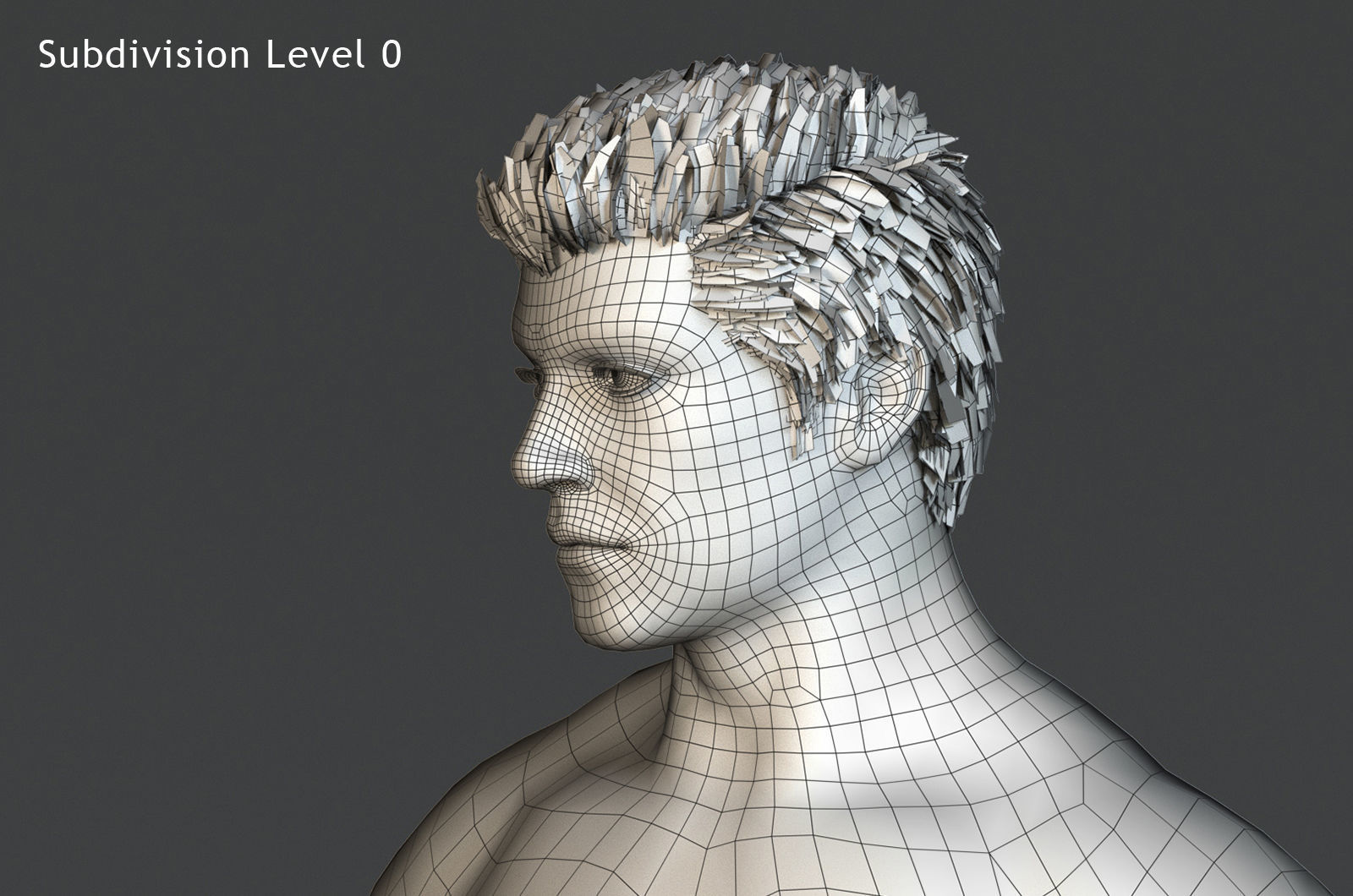 Male Base Complete Rig Low-poly 3D model_27