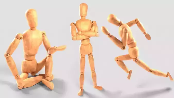 Mannequin Rig made for Blender