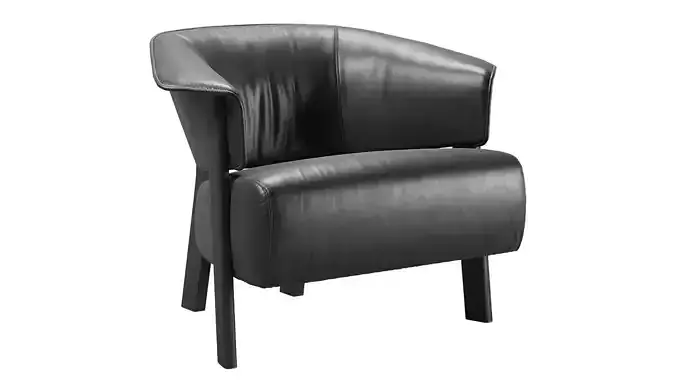 Backwing Armchair 3D model