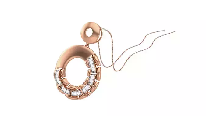 Classy Diamond Pendant Earrings Set renders 3dm stl obj 3mf  3D print model Classy Diamond Pendant Earrings Set renders 3dm stl obj 3mf  3D print model