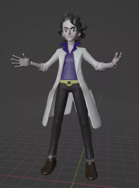 Professor  Sycamore 3D print model_0