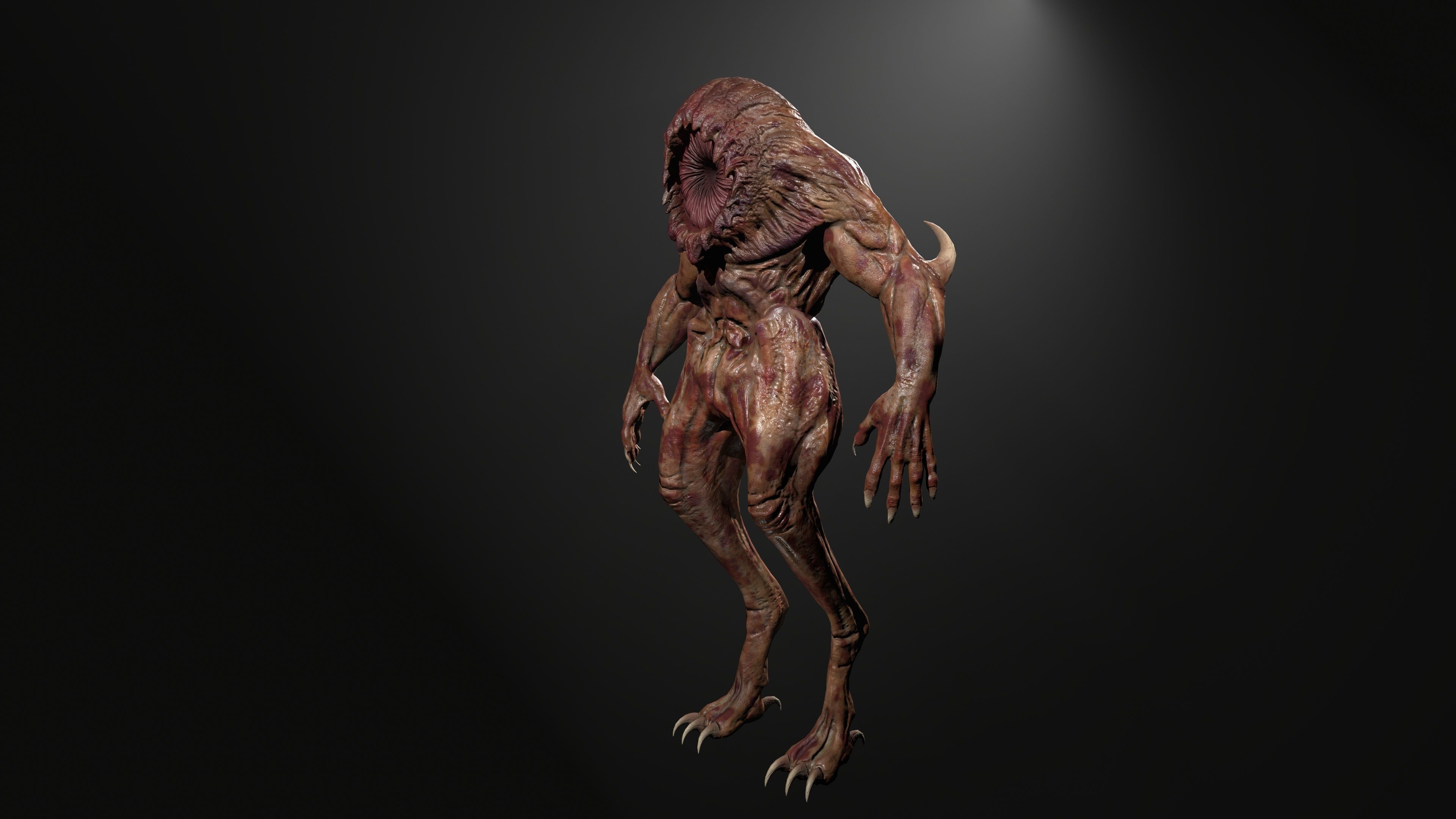 Warder Low-poly 3D model_8