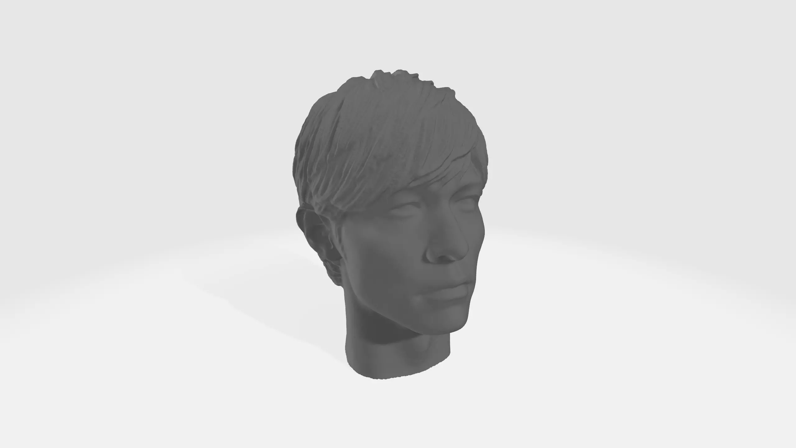 Jay Chou Head 3D print model