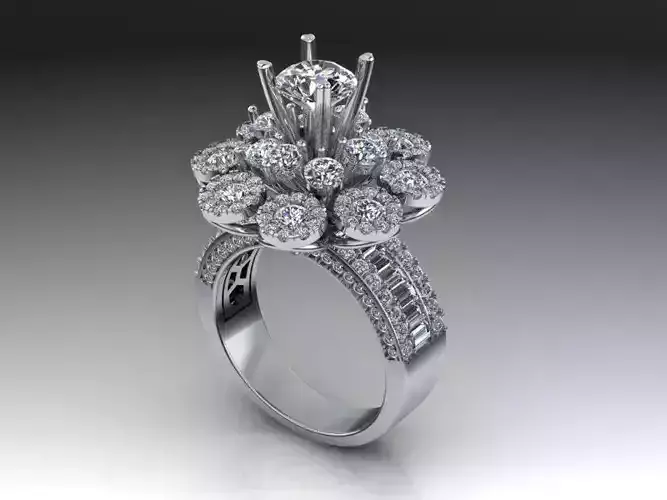Diamond Fine Jewelry Free 3D print model