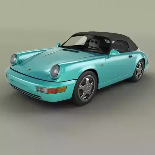 Porsche 911 964 Speedster 3D model