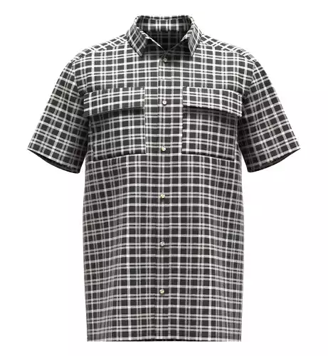 Men Check Shirt