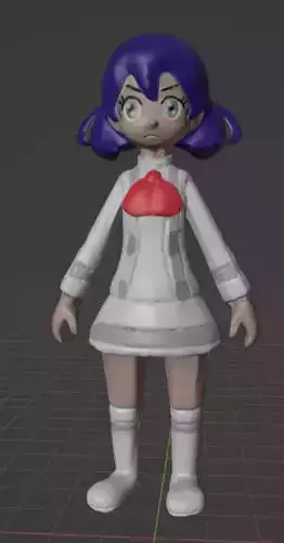 Sina pokemon trainer 3D print model