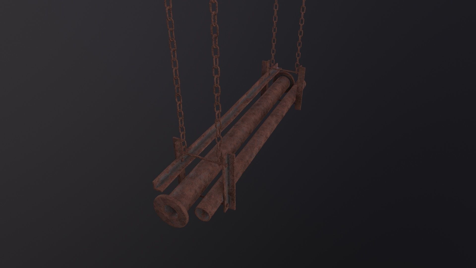 Swing Trap 3D Model Low-poly 3D model_5