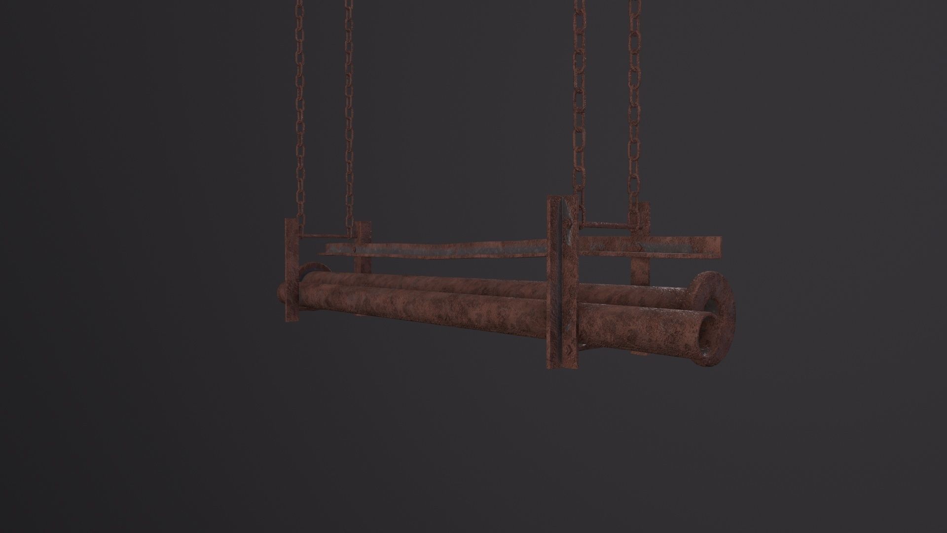 Swing Trap 3D Model Low-poly 3D model_3