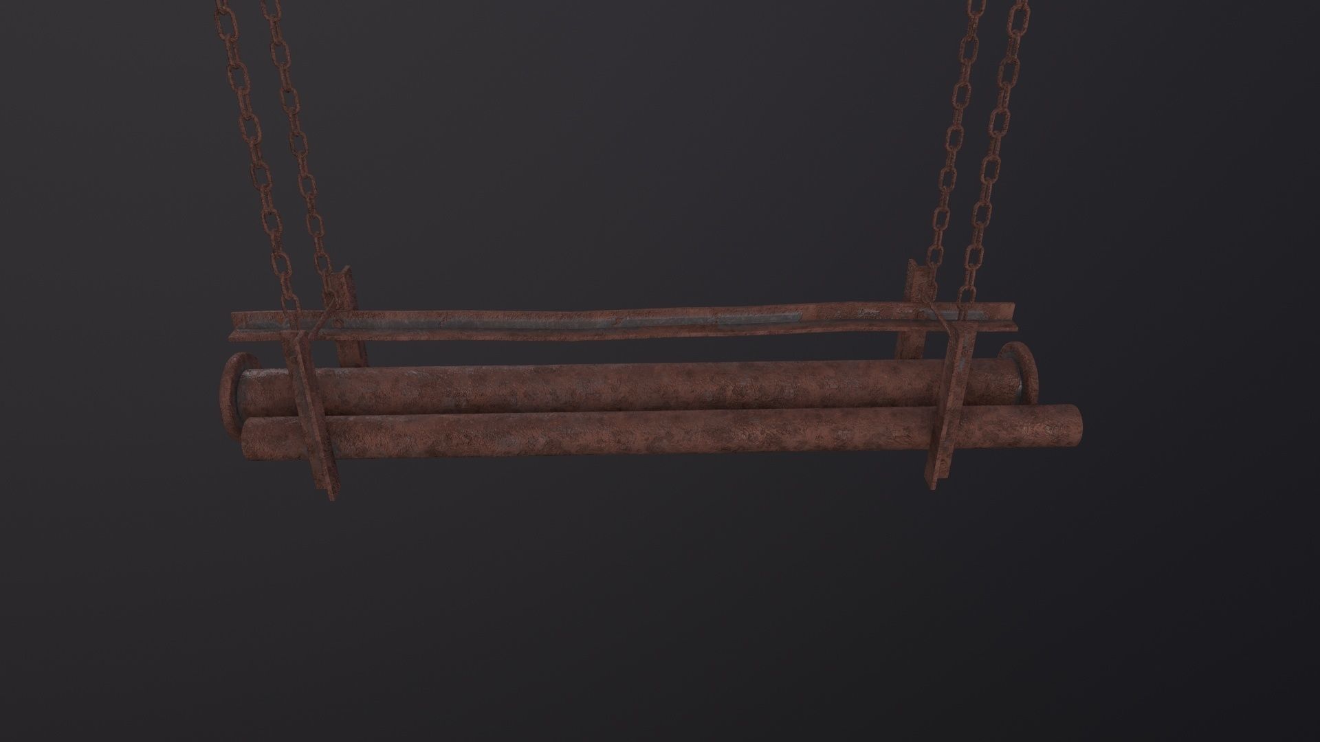 Swing Trap 3D Model Low-poly 3D model_2