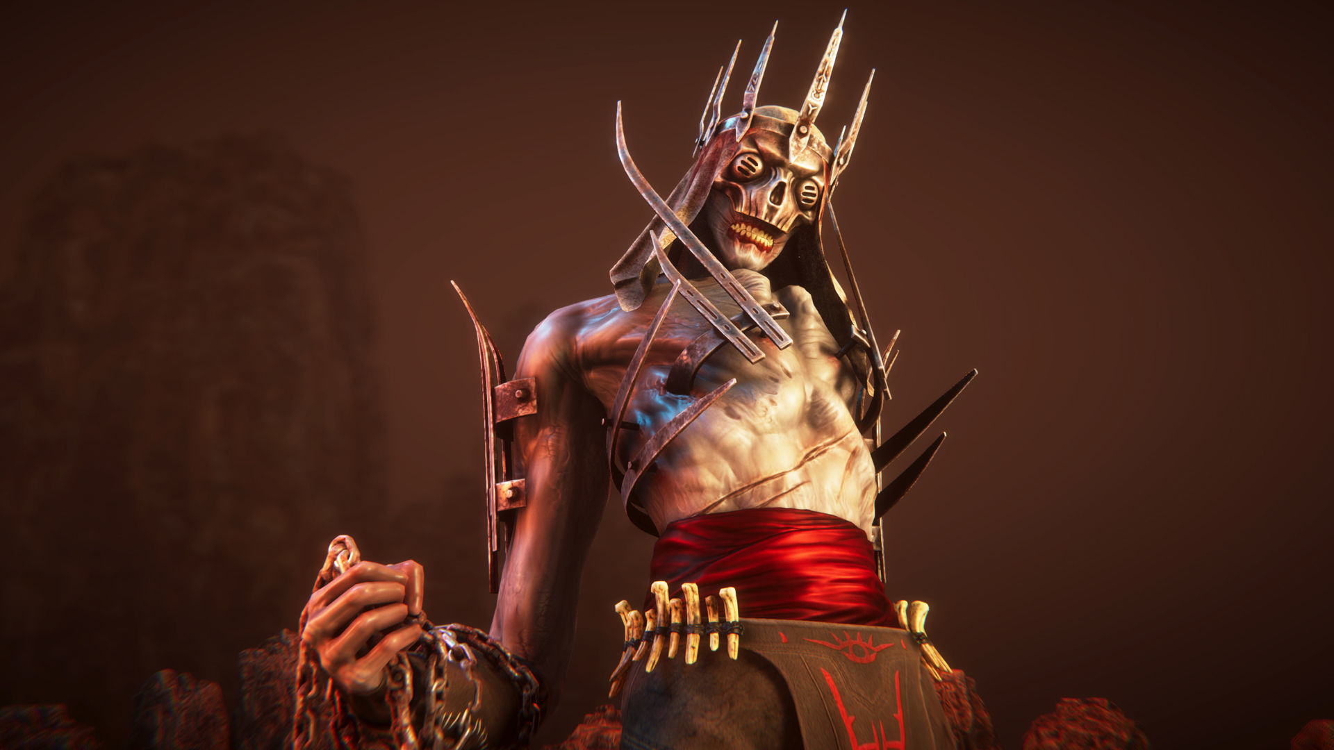 Cultist Low-poly 3D model_8