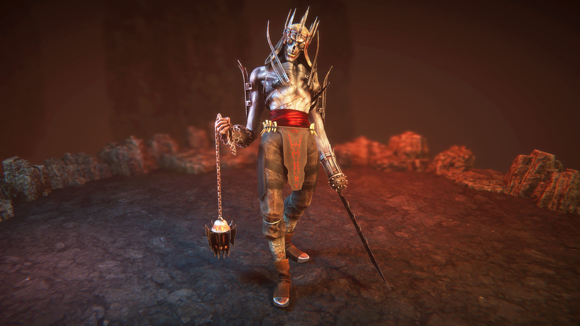 Cultist Low-poly 3D model_5