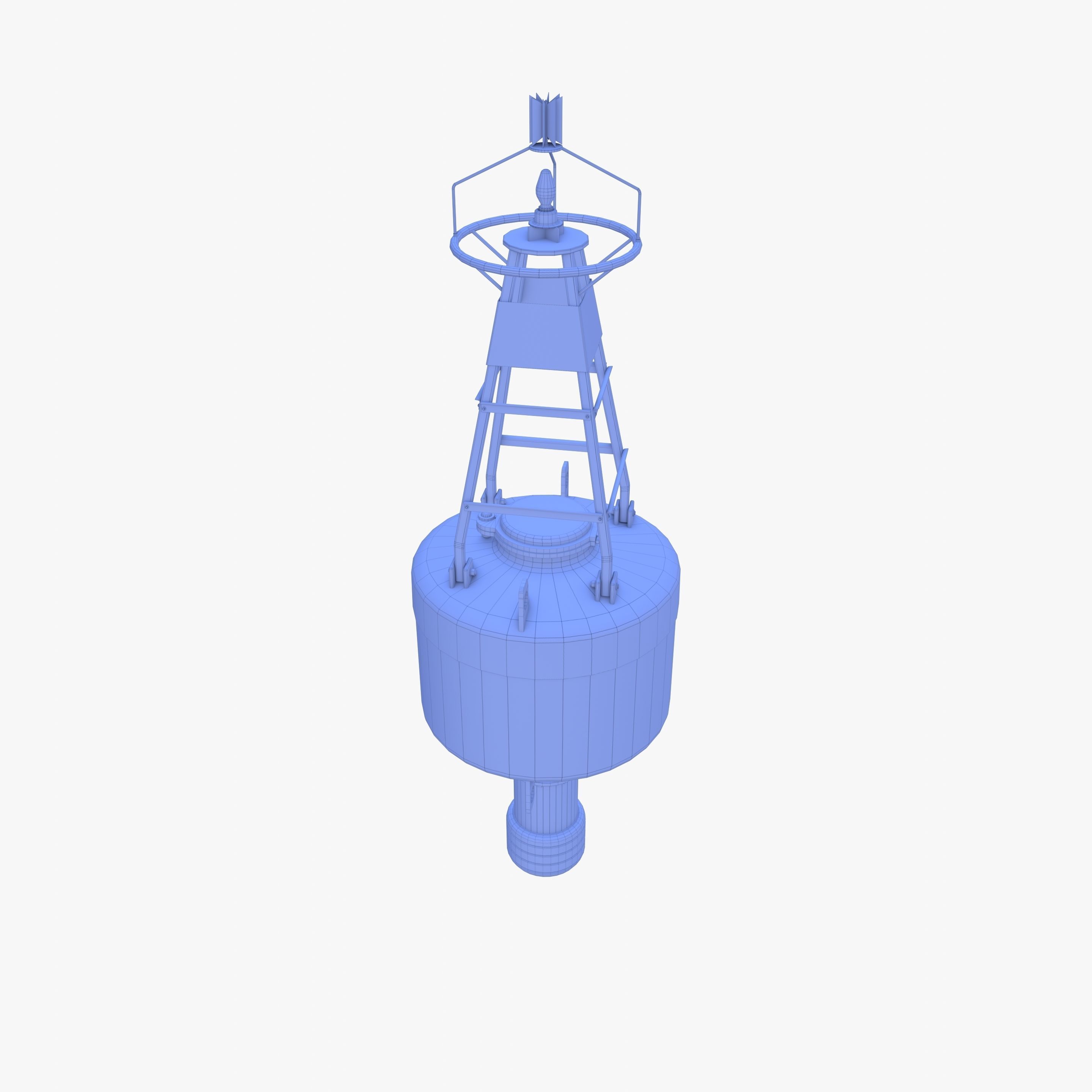 Water buoy v1 Low-poly 3D model_22