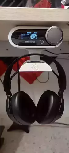 STEELSERIES ARCTIS NOVA PRO DAC AND HEADSET SUPPORT 3D print model