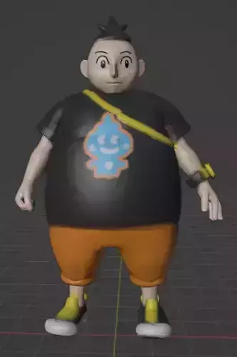 Tierno pokemon trainer 3D print model