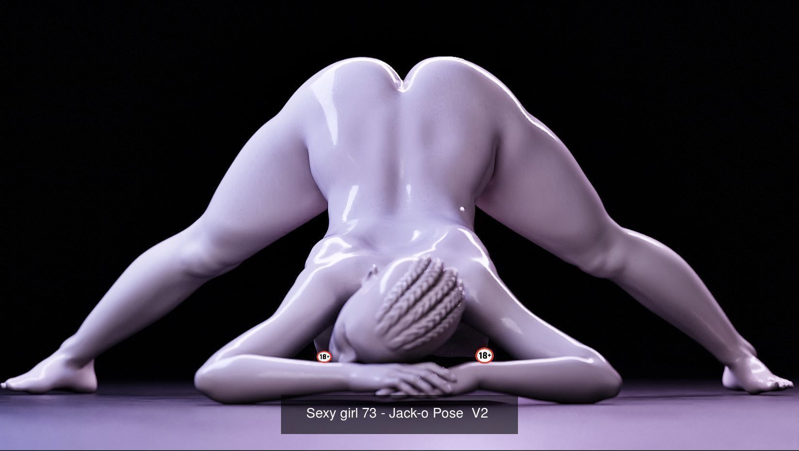 Sexy Girls Pack 10 3D Model Collection_1
