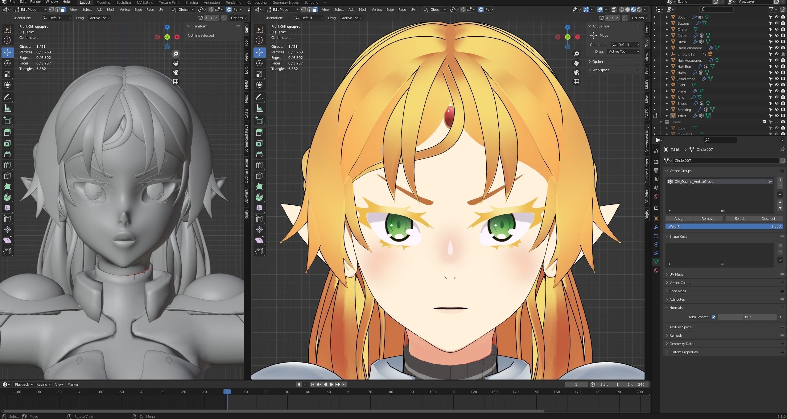 Ojisan Elf- Sui 3D model_1