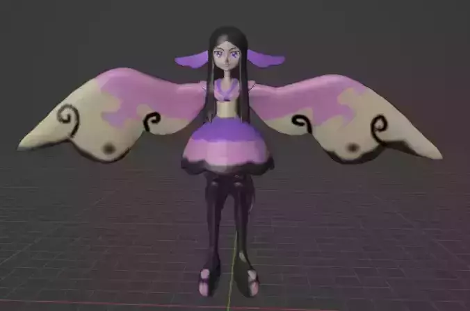 Valerie gym leader  3D print model