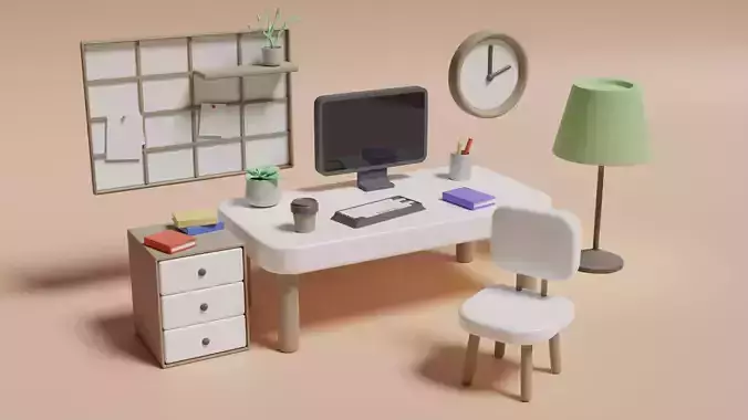 Office place interior