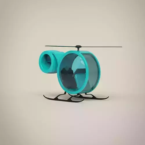 Futuristic Helicopter