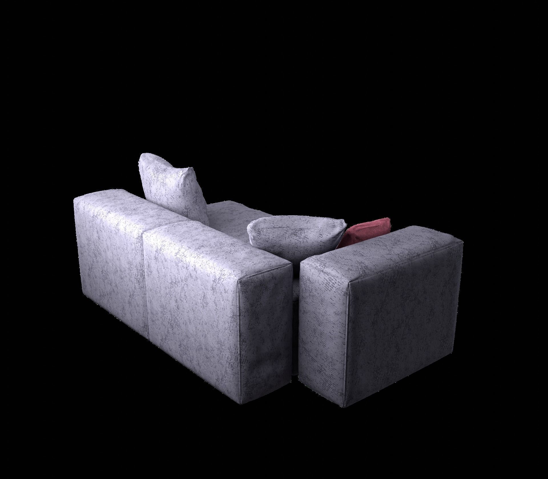 Comfort Sofa  3D model_5