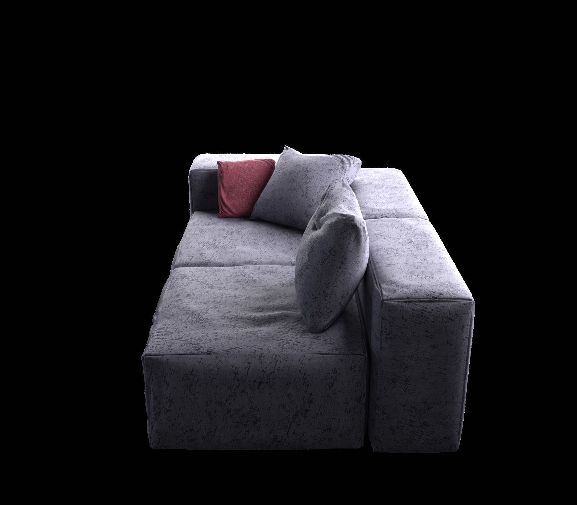 Comfort Sofa  3D model_7