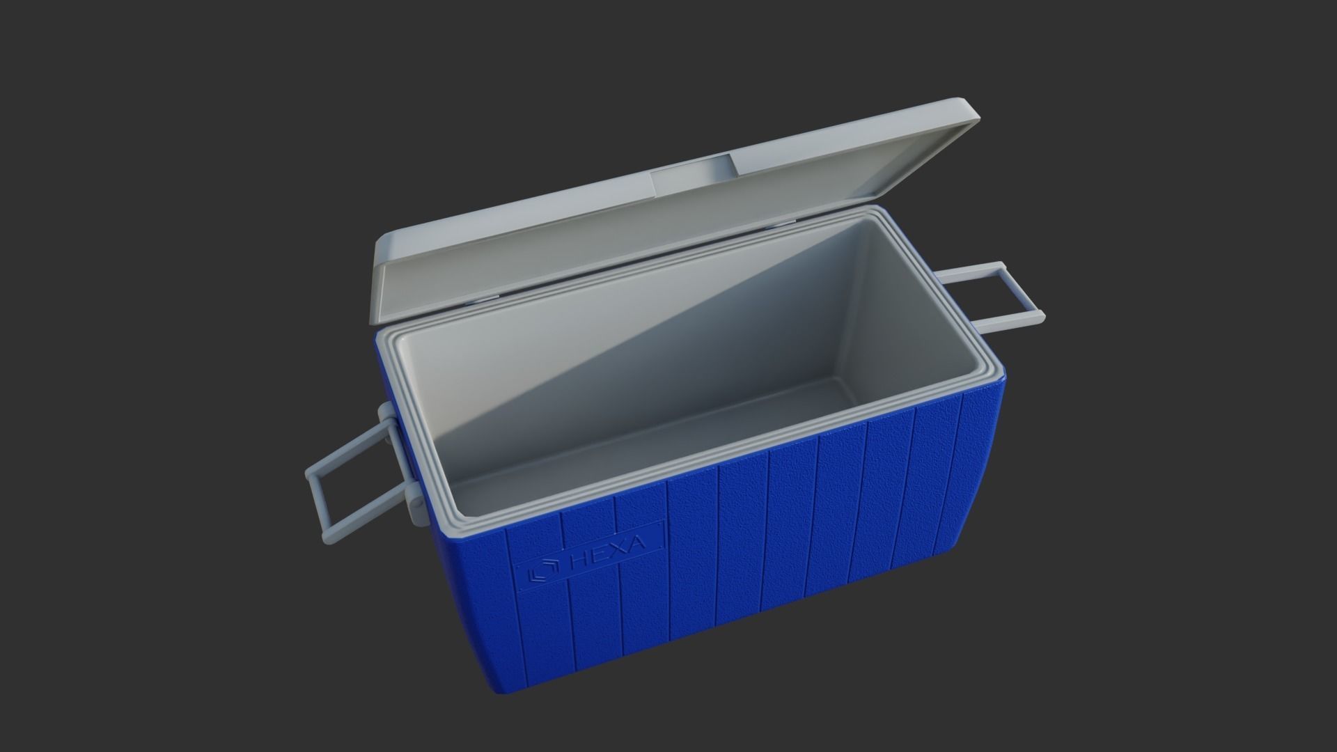 Cooler Box Game-Ready Low-poly 3D model_7