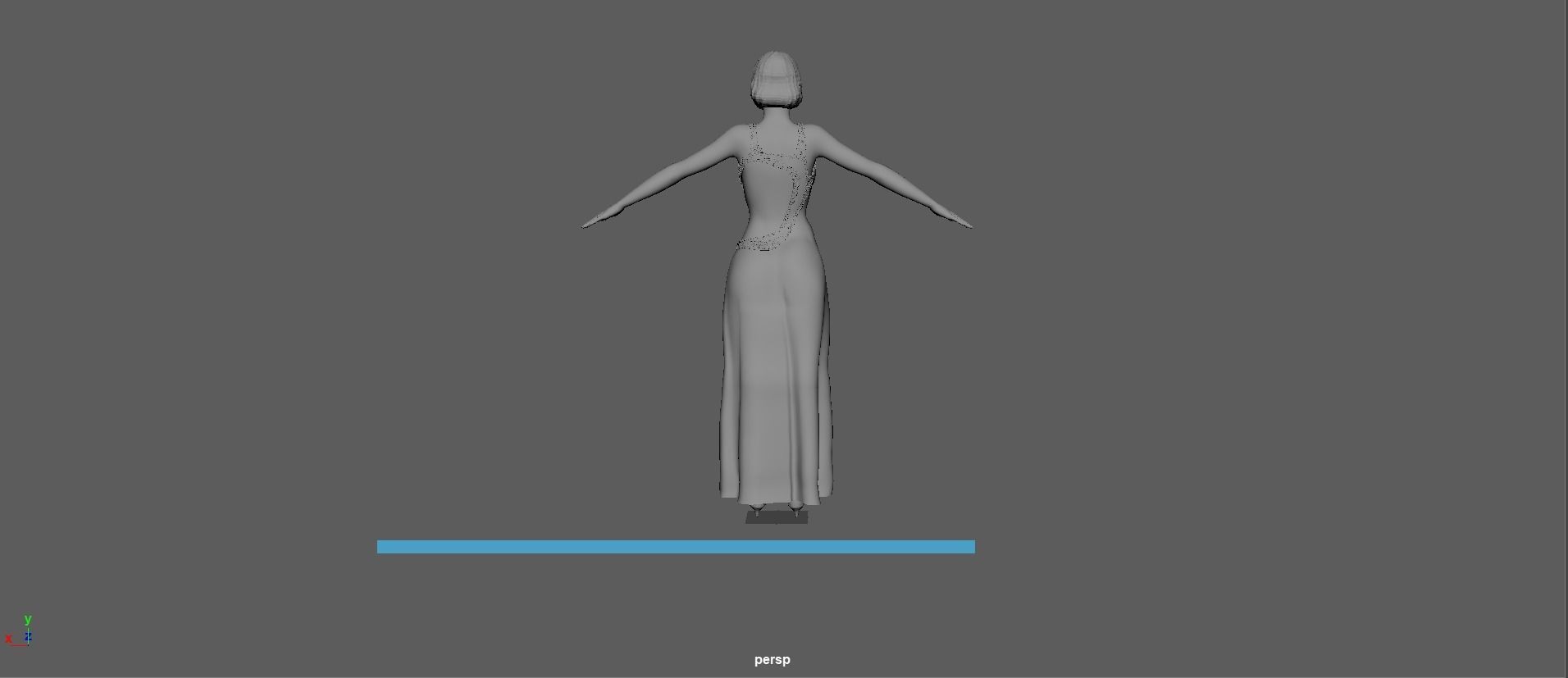 Bryce Dallas Howard  Low-poly 3D model_30