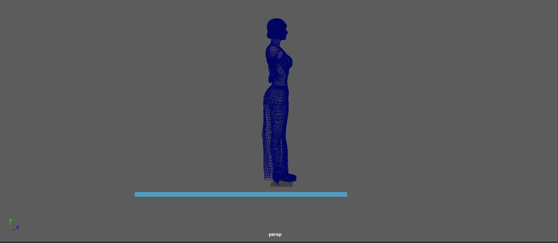 Bryce Dallas Howard  Low-poly 3D model_36