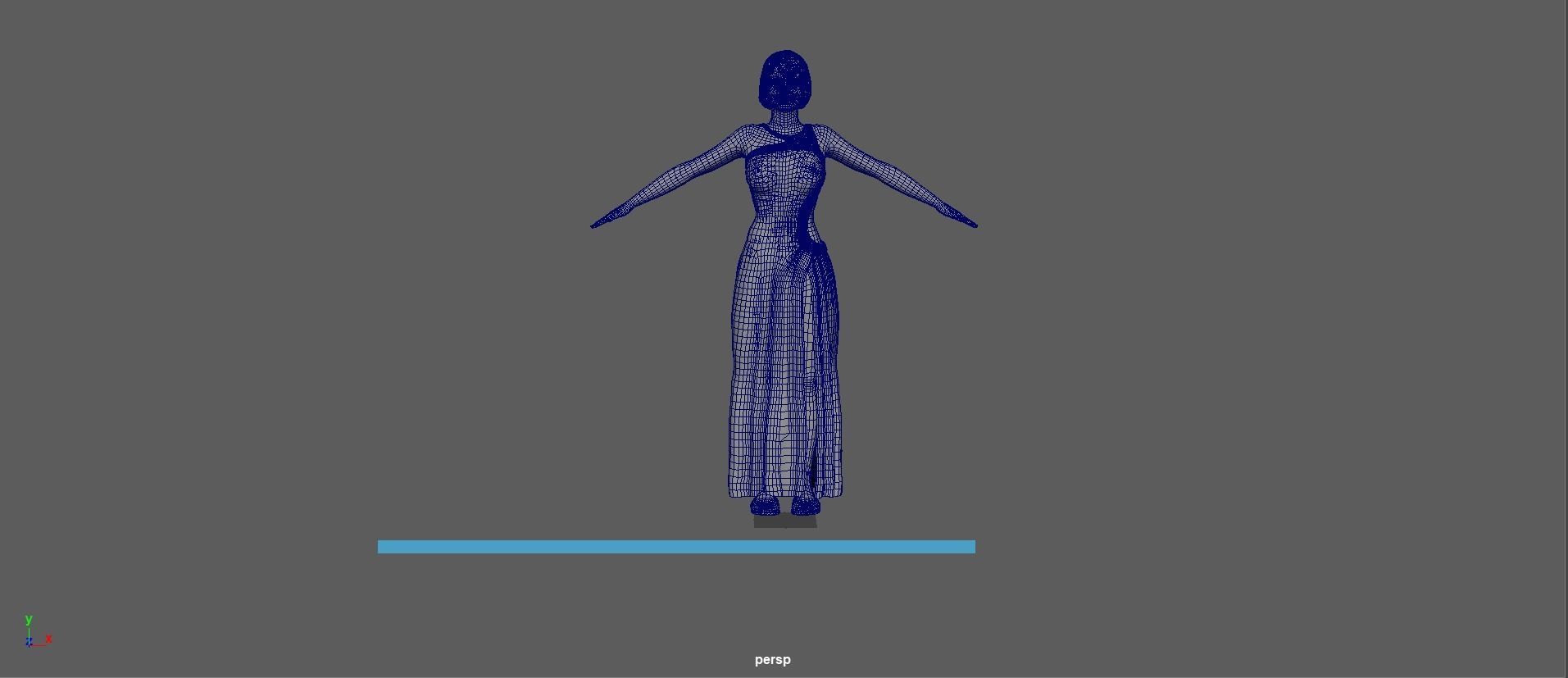 Bryce Dallas Howard  Low-poly 3D model_32