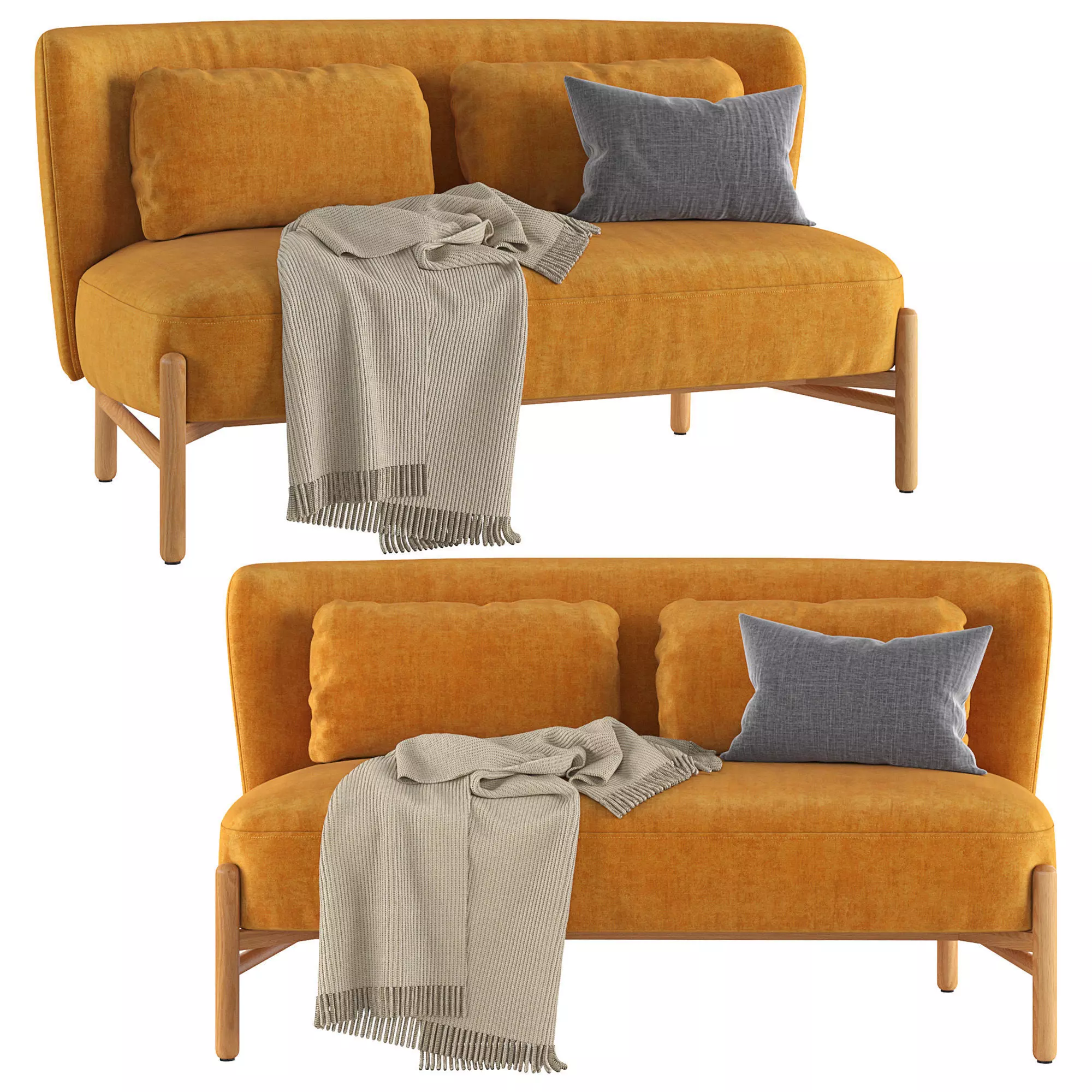 Sofa Pyla 3D model