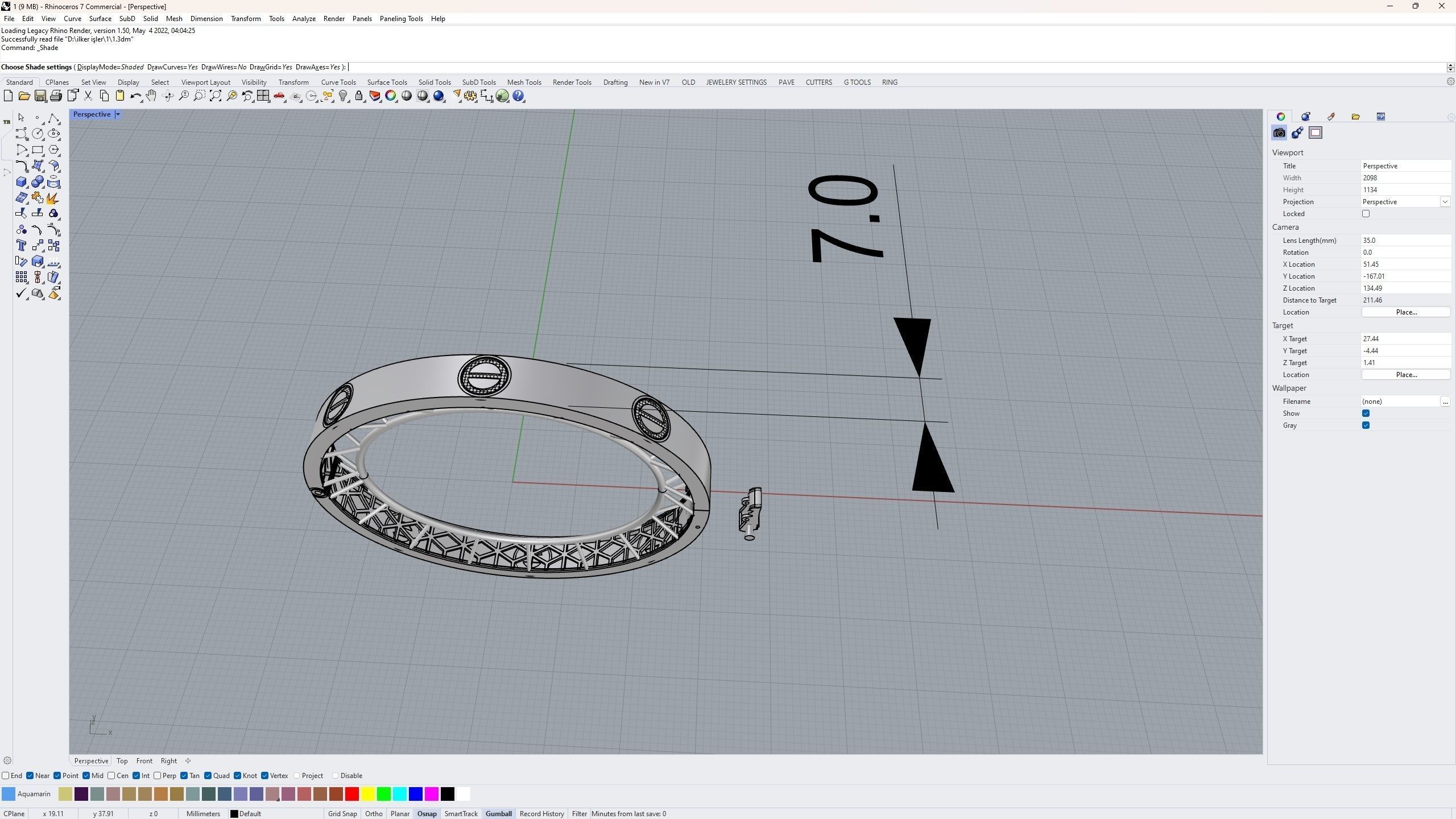 7 mm bracelet 3D print model_2
