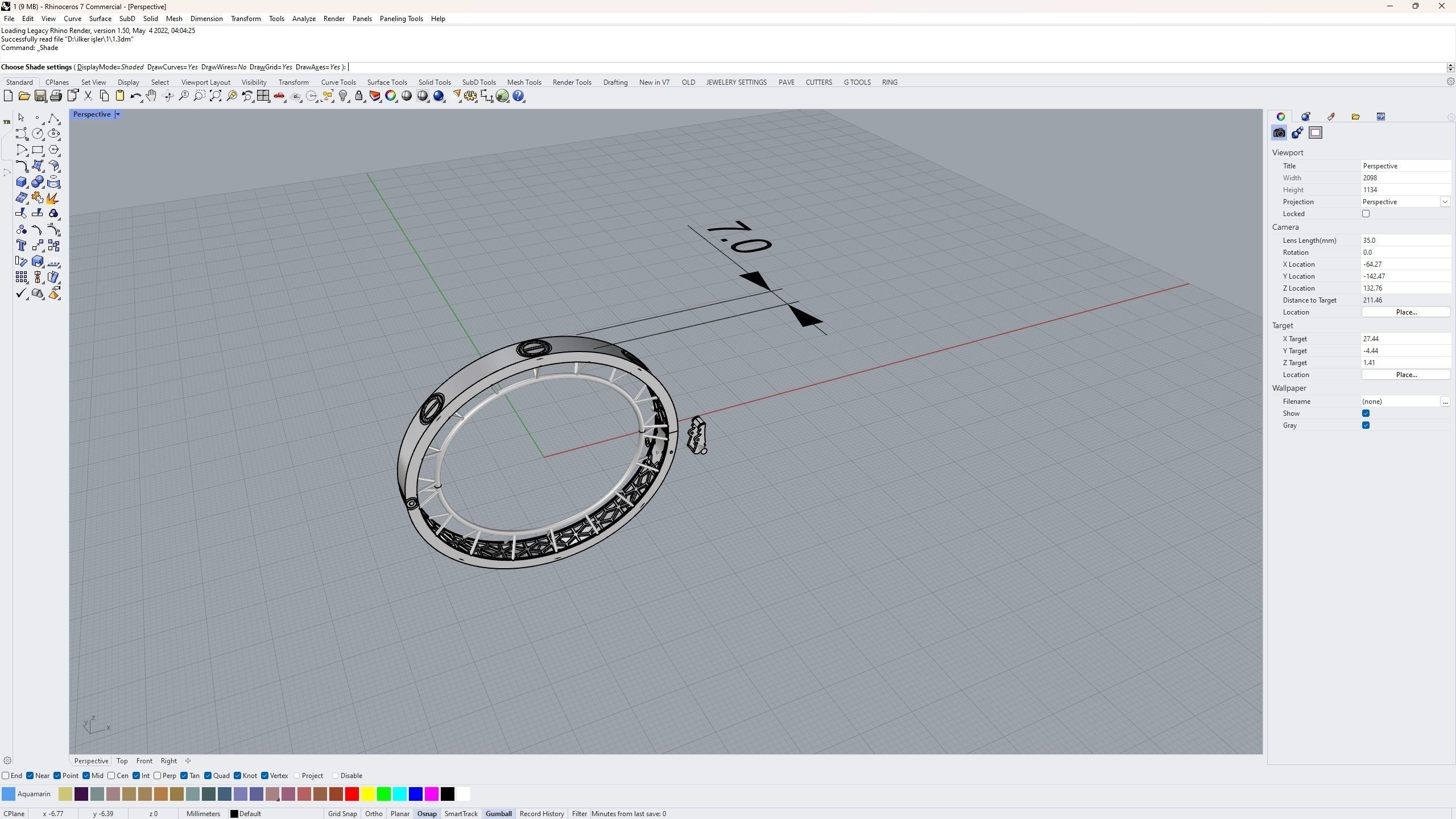 7 mm bracelet 3D print model_7
