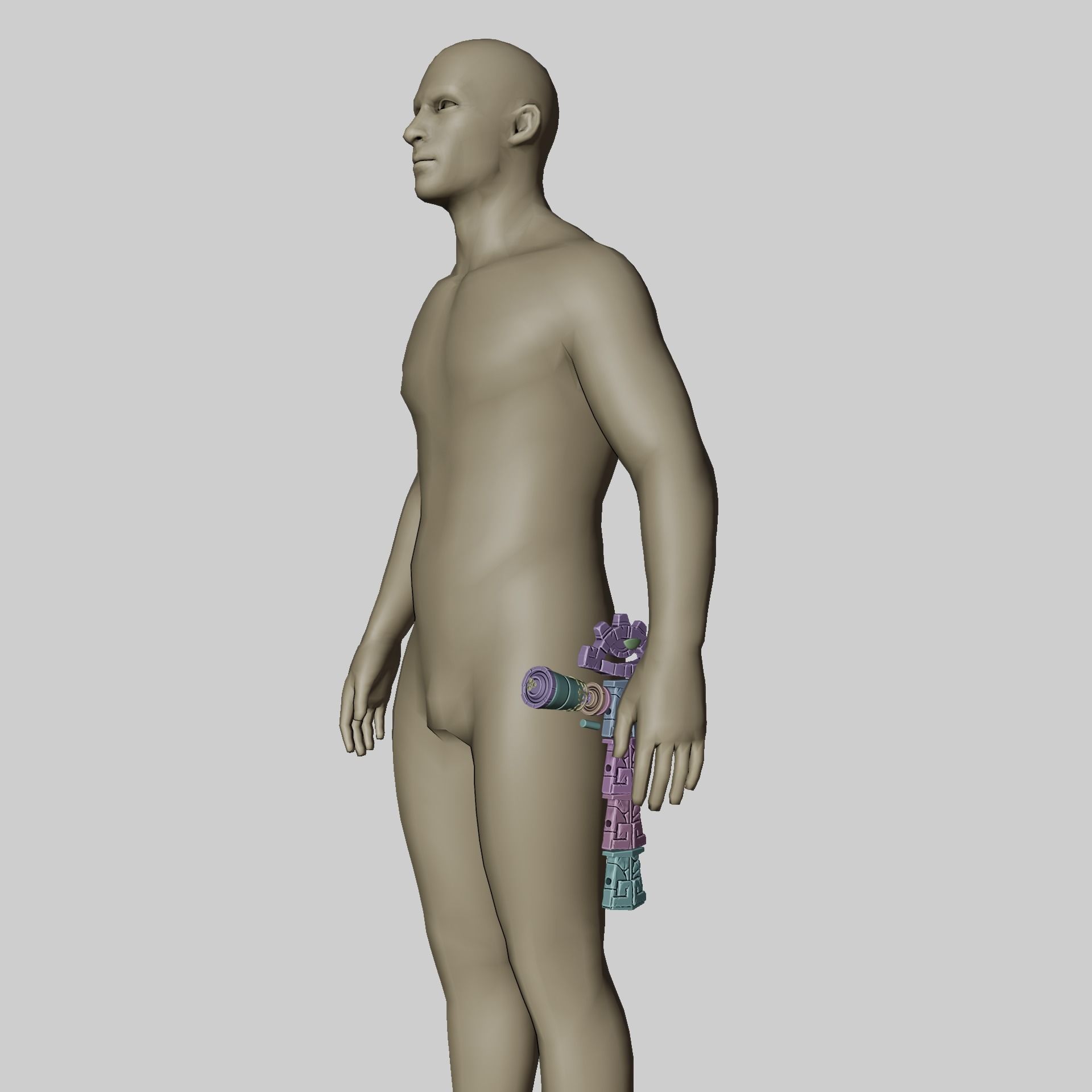 Link UltraHand Energy Cell Capacitor Zelda Tears of The Kingdom 3D print model_12