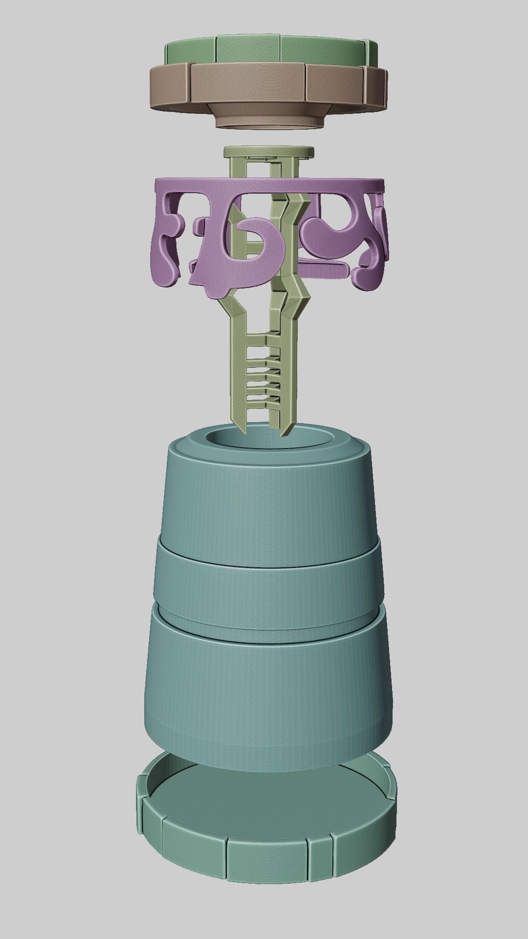 Link UltraHand Energy Cell Capacitor Zelda Tears of The Kingdom 3D print model_14