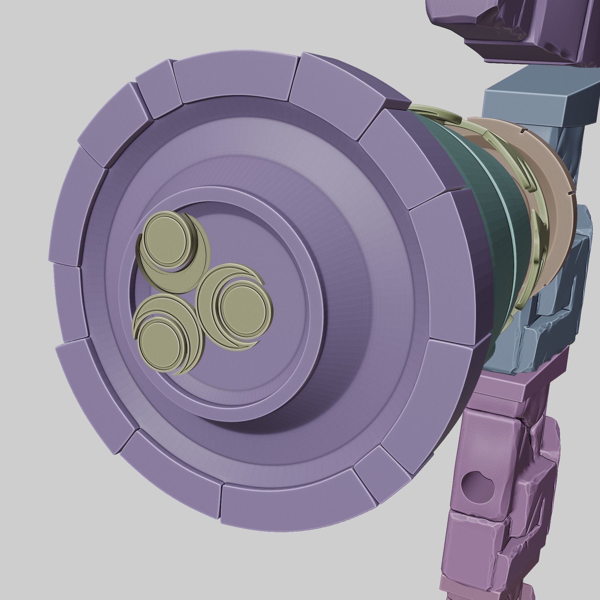 Link UltraHand Energy Cell Capacitor Zelda Tears of The Kingdom 3D print model_9