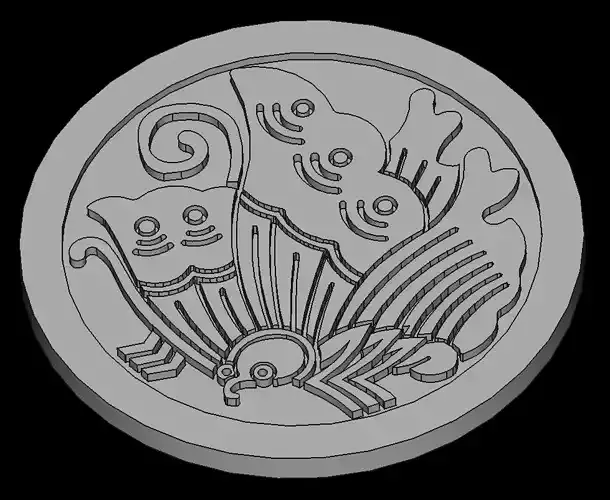 Japanese Kamon Ageha