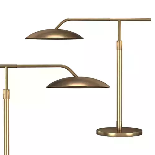 ASHER TABLE LAMP - ANTIQUED BRASS