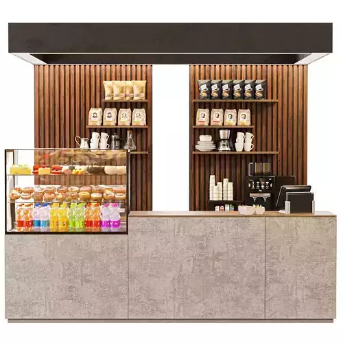 Coffee point in the mall 50