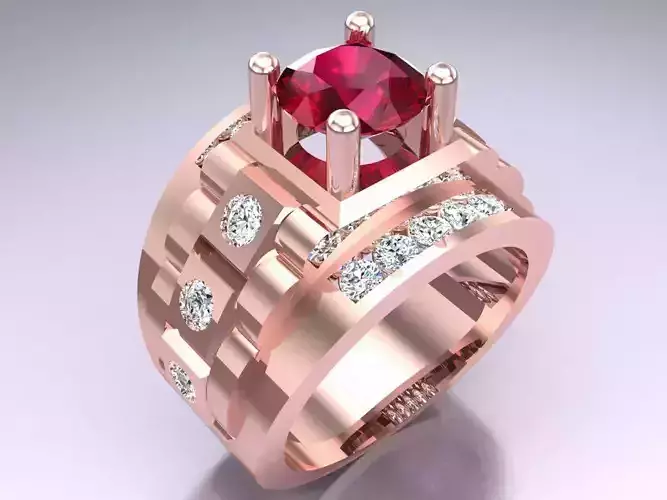 Diamond Rings  - N5468 3D print model