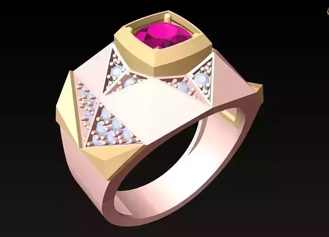 Diamond Rings - Mens Ring - N5547