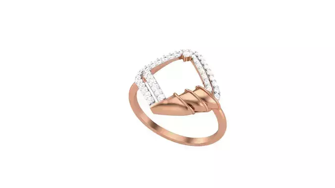 Women Ring Earrings Pendant set 3dm stl 3mf glb render details